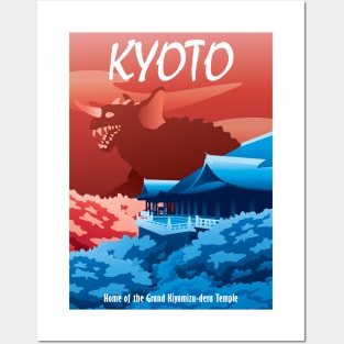 Kyoto Travel Poster Posters and Art